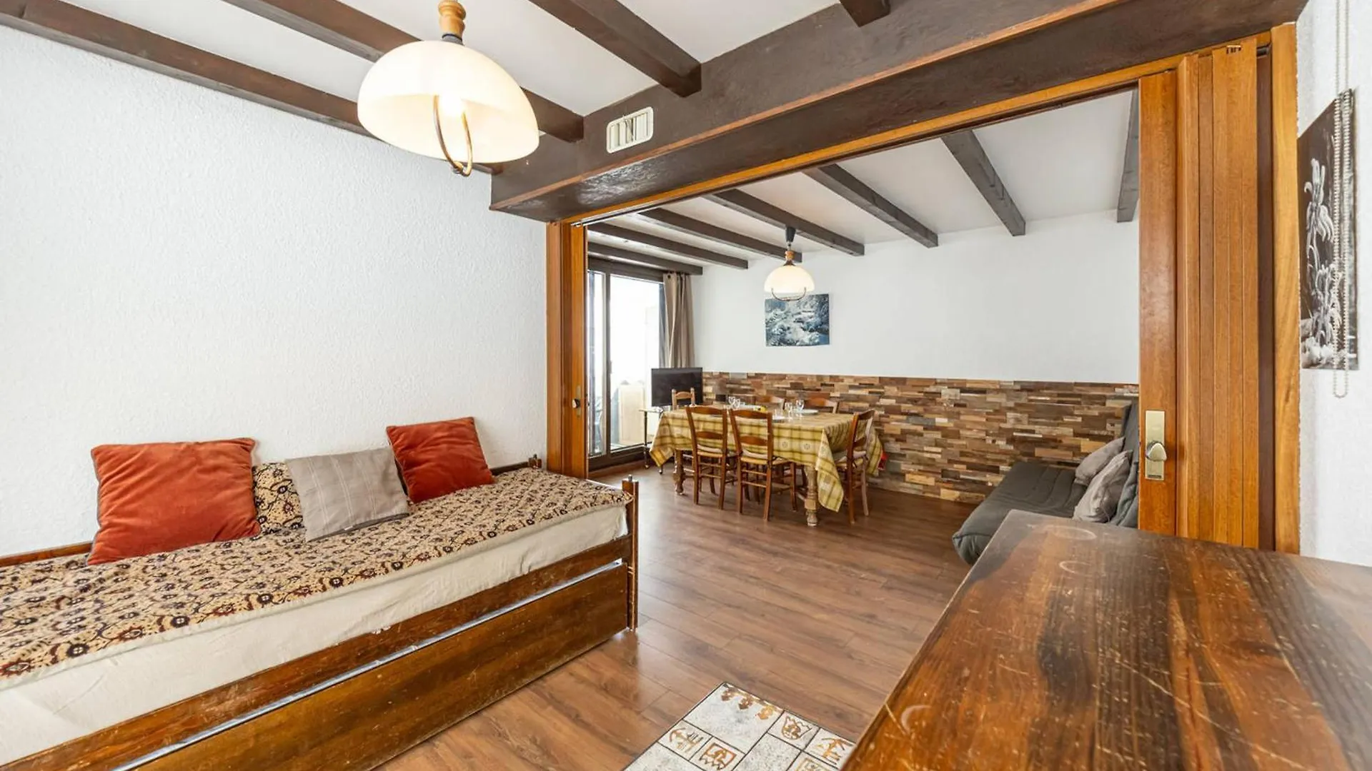 شقة Appartement 6 Pers, Skis Aux Pieds, Saint Francois Longchamp - Fr-1-807-80