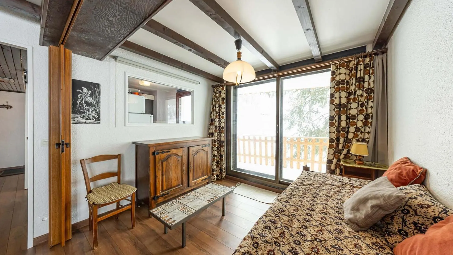 Appartement 6 Pers, Skis Aux Pieds, Saint Francois Longchamp - Fr-1-807-80 شقة